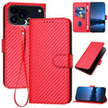 YX0070 Phone Case – Leather (iPhone 17e) For iPhone 18 Pro 17 Pro Red