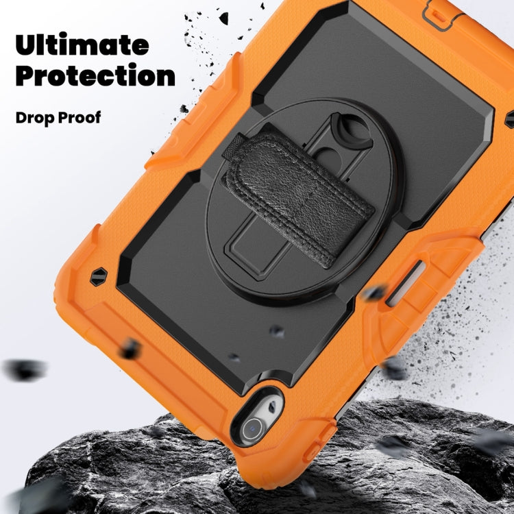 Lucky Wheel Grip Silicone Hybrid PC Tablet Case with Shoulder Strap – Durable Build, Easy to Use, For iPad Air 11 2026 / 2025 / 2024