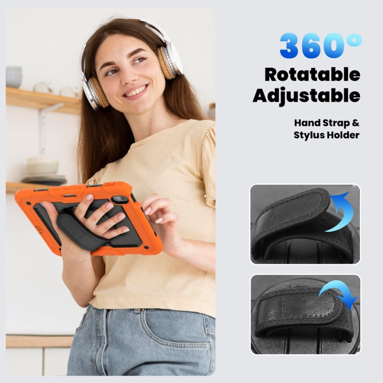 Lucky Wheel Grip Silicone Hybrid PC Tablet Case with Shoulder Strap – Durable Build, Easy to Use, For iPad Air 11 2026 / 2025 / 2024