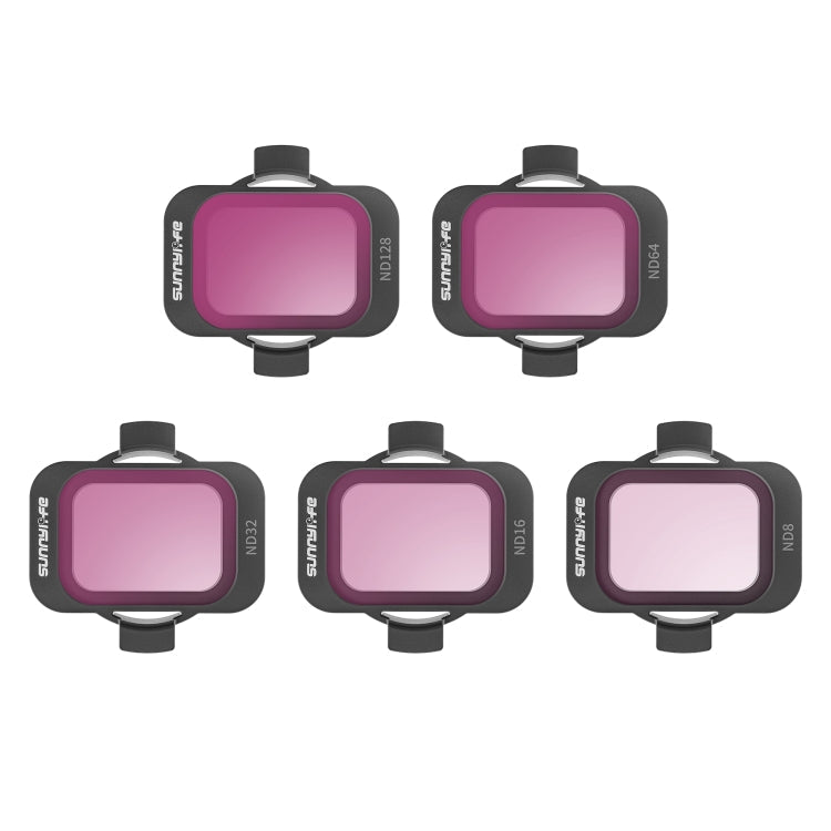 For DJI Avata 2 Sunnylife Camera Lens Filter, MCUV, ND8, ND16, ND32, ND64, ND128, 4 in 1 ND8/16/32/64, 5 in 1 ND8/16/32/64/128, 4 in 1 MCUV ND8/16/32, 6 in 1 MCUV ND8/16/32/64/128 – Durable Build, Easy to Use 5 in 1 ND8 16 32 64 128