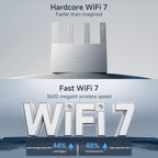 Xiaomi Router BE3600 WiFi7 2.5G Port Dual Band, US Plug, BE3600 – Data Transmission, 4K