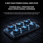 Xiaomi BE6500 Pro WiFi7 Dual Band 8-channel Independent Signal Amplifier 1GB Memory Router, US Plug – Bluetooth