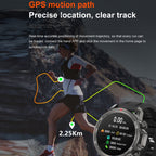 DK68 Smart Watch – 1.53" Screen, IP67 Waterproof, Blood Pressure Monitoring