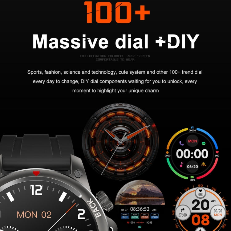 DK68 Smart Watch – 1.53" Screen, IP67 Waterproof, Blood Pressure Monitoring
