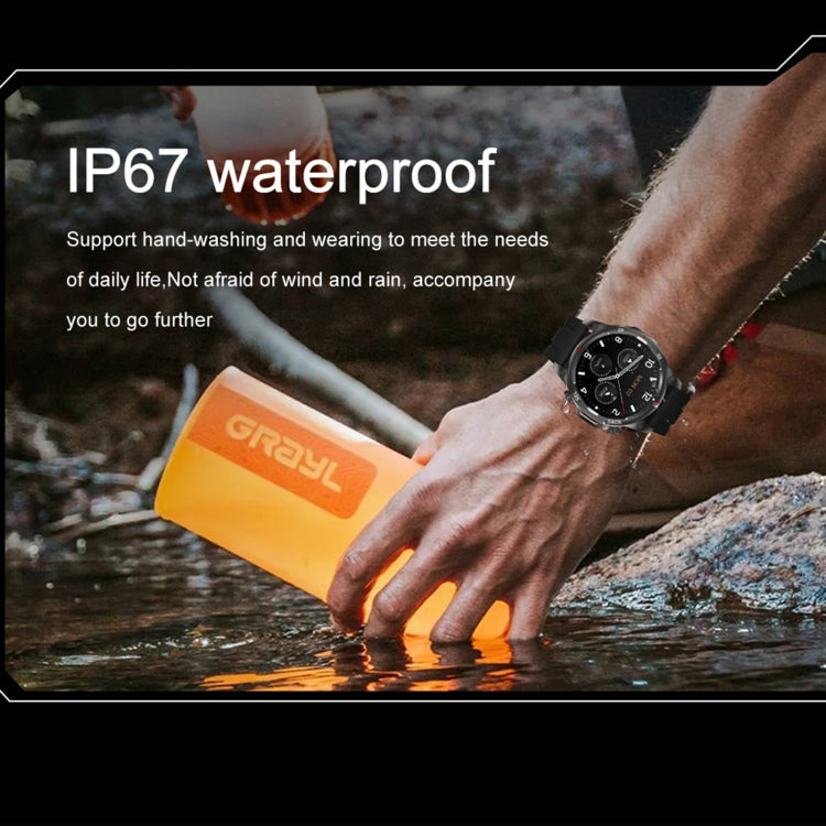 DK68 Smart Watch – 1.53" Screen, IP67 Waterproof, Blood Pressure Monitoring
