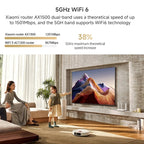Xiaomi AX1500 4-channel Independent Signal Amplifier WiFi 6 Dual Band Router, US Plug, AX1500 – Durable Build, Easy to Use