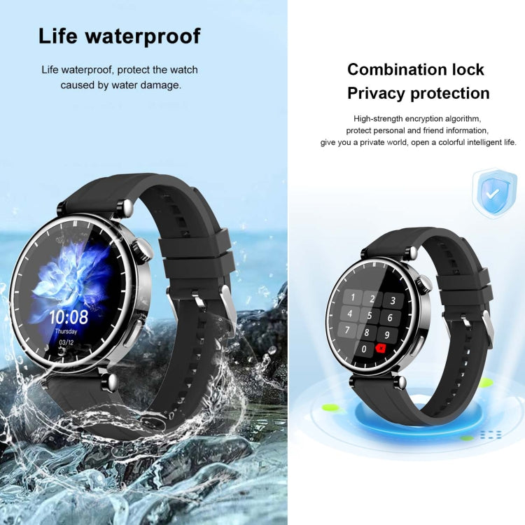 WS520 Smart Watch – 1.28" Screen, IP67 Waterproof, Blood Pressure Monitoring