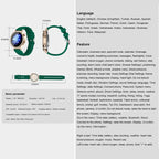 WS520 Smart Watch – 1.28" Screen, IP67 Waterproof, Blood Pressure Monitoring