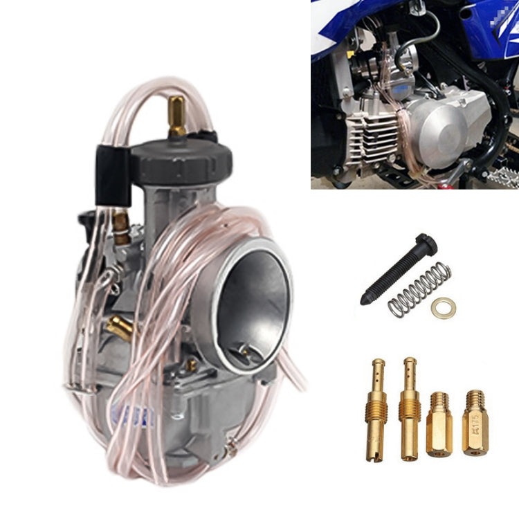 Universal Motorcycle Carburetor Carb Motor Carburetor, PWK33mm, PWK34mm, PWK35mm, PWK36mm, PWK38mm, PWK40mm, PWK42mm – Durable Build, Easy to Use PWK34mm
