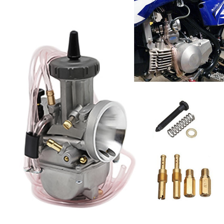 Universal Motorcycle Carburetor Carb Motor Carburetor, PWK33mm, PWK34mm, PWK35mm, PWK36mm, PWK38mm, PWK40mm, PWK42mm – Durable Build, Easy to Use PWK36mm
