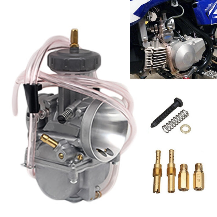 Universal Motorcycle Carburetor Carb Motor Carburetor, PWK33mm, PWK34mm, PWK35mm, PWK36mm, PWK38mm, PWK40mm, PWK42mm – Durable Build, Easy to Use PWK40mm