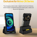 Ulefone UAS22 33W Desk Charging Dock For Armor 26 Ultra – TPU, For Armor 26 Ultra
