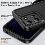 Life Waterproof Rugged PC + Silicone Phone Case – Shockproof, Waterproof, For Motorola Moto G 5G 2025, For Motorola Moto G Stylus 5G 2024, For Motorola Moto G Play 5G 2024