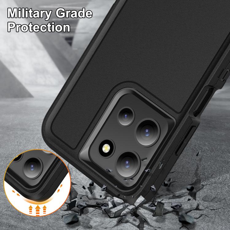 Life Waterproof Rugged PC + Silicone Phone Case – Shockproof, Waterproof, For Motorola Moto G 5G 2025, For Motorola Moto G Stylus 5G 2024, For Motorola Moto G Play 5G 2024