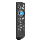 G21 2.4GHz Fly Air Mouse LED Backlight Wireless Keyboard Remote Control with Gyroscope for Android TV Box / PC, Support Intelligent Voice, Blue – Durable Build, Easy to Use