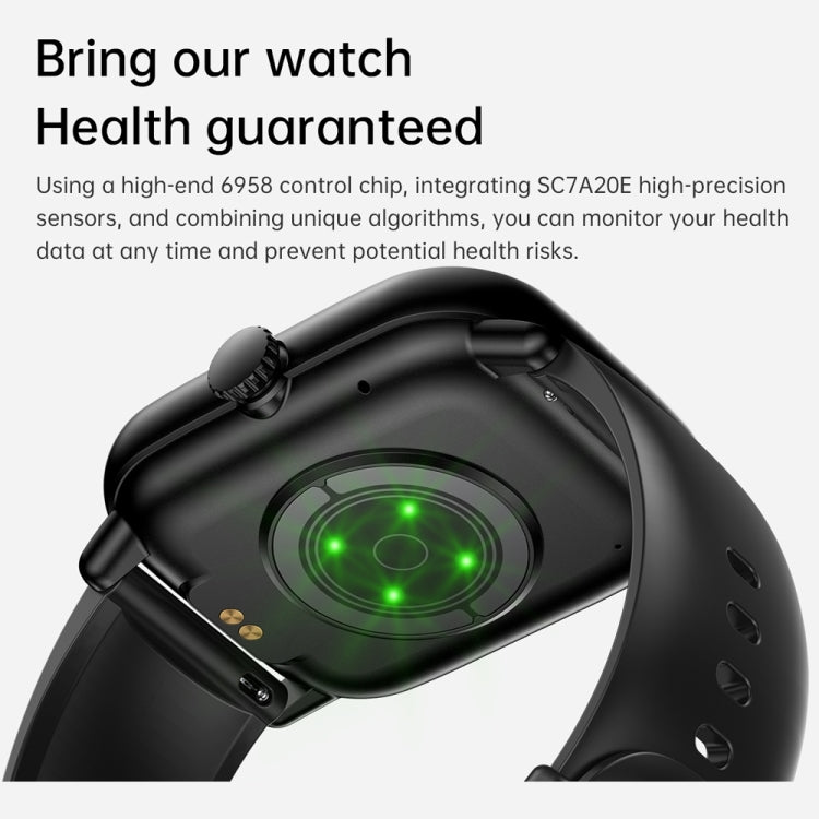 Y80 Smart Watch – 2.01" Screen, Bluetooth Call
