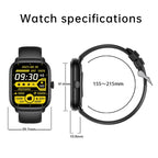 Y80 Smart Watch – 2.01" Screen, Bluetooth Call