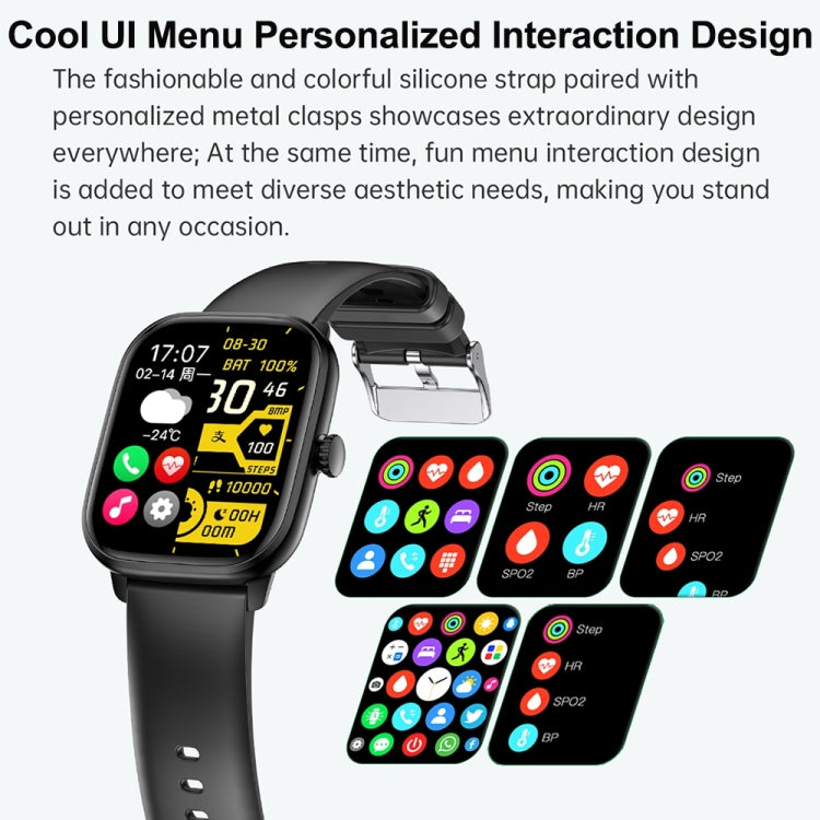 Y80 Smart Watch – 2.01" Screen, Bluetooth Call