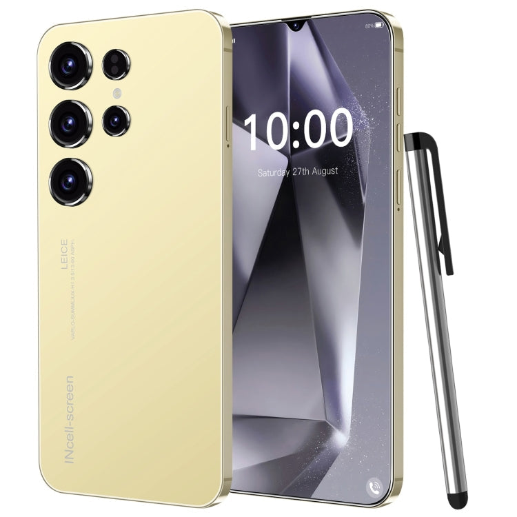 SDT89 / S24 Ultra, 6.3 inch Screen, Face Identification, Android 10.0 MTK6737 Quad Core, Network: 4G, Dual SIM, 2GB+16GB 2GB+16GB Gold
