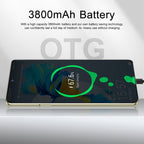 ZKV6 / 11 Pro+, 6.8 inch Screen, Face Identification, Android 10.0 MTK6737 Quad Core, Network: 4G, OTG, Dual SIM, 3GB+64GB