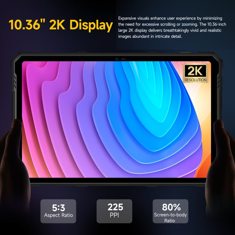 Ulefone Armor Pad 3 Pro Rugged Tablet PC, 10.36 inch Android 13 MediaTek MT8788 Octa Core 4G Network, EU Plug, Armor Pad 3 Pro – Card Slot, Fast Charging, Bluetooth