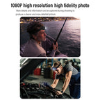 D8 1080P Head-mounted LED Motion Sensor Video Recording Lighting Camera, D8