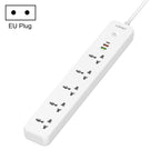 LDNIO SC5319 5-position Travel Home Office Socket with 38W USB Ports, Cable Length: 2m, EU Plug, UK Plug, US Plug EU Plug