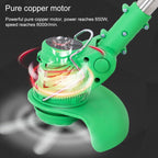 42V Portable Rechargeable Electric Lawn Mower Weeder, EU Plug, US Plug