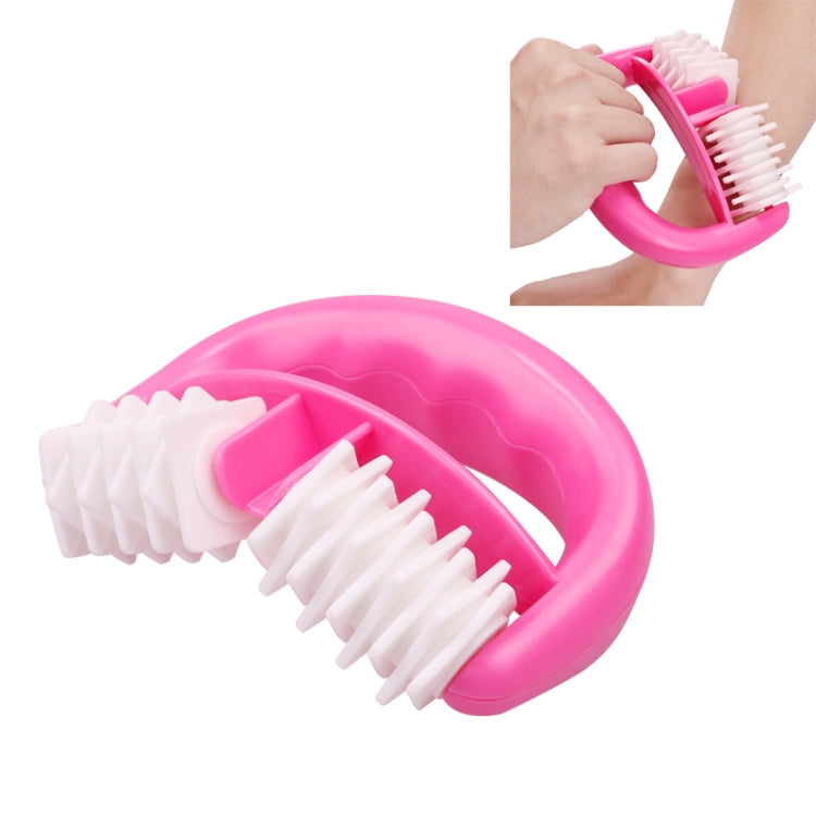 Body Mini Roller Meridian Massager Rose Red Piece
