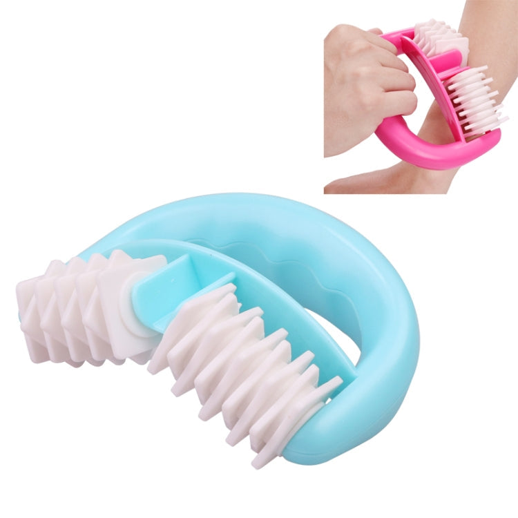 Body Mini Roller Meridian Massager – Durable Build, Easy to Use Blue Piece