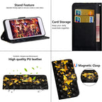 3D Painting Pattern Horizontal Flip TPU + PU Leather Case with Holder & Card Slots & Wallet – Card Slot, Flip, Leather, For iPhone 12 Pro Max, For Xiaomi Redmi 9