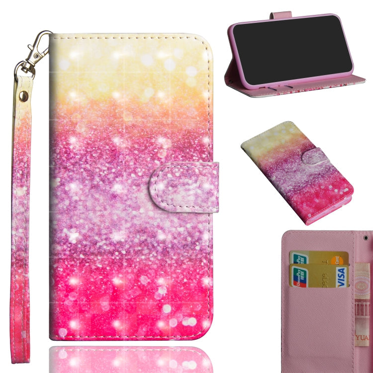 3D Painting Pattern Horizontal Flip TPU + PU Leather Case with Holder & Card Slots & Wallet – Card Slot, Flip, Leather, For Huawei Honor 9A, For Motorola G8 Power Lite For Motorola G8 Power Lite Gradient Color