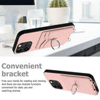 R20 Crossbody Rope Ring Card Holder Phone Case – Wear-resistant, Card Slot, TPU, For iPhone 15 Pro Max, For iPhone 15 Pro, For iPhone 15 Plus, For iPhone 15