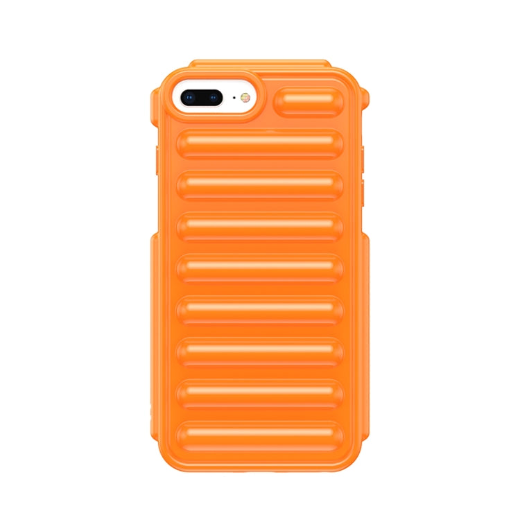 Capsule Series Candy Color TPU Phone Case, For iPhone 8 Plus, For iPhone 8, For iPhone 7 Plus For iPhone 8 Plus Orange