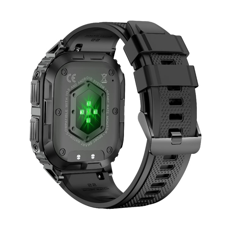 K61 Smart Watch – 1.96" Screen, Blood Pressure Monitoring, Heart Rate Monitoring