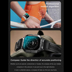K61 Smart Watch – 1.96" Screen, Blood Pressure Monitoring, Heart Rate Monitoring