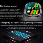 K61 Smart Watch – 1.96" Screen, Blood Pressure Monitoring, Heart Rate Monitoring