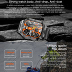 K61 Smart Watch – 1.96" Screen, Blood Pressure Monitoring, Heart Rate Monitoring