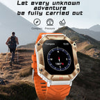 KR80 Smart Watch – 2.0" Screen, IP67 Waterproof, Blood Pressure Monitoring