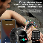 KR80 Smart Watch – 2.0" Screen, IP67 Waterproof, Blood Pressure Monitoring