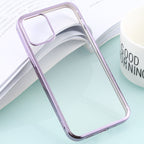 Ultra-thin Plating TPU Protective Soft Case, For iPhone 12 Pro Max, For... For iPhone 12 12 Pro Purple