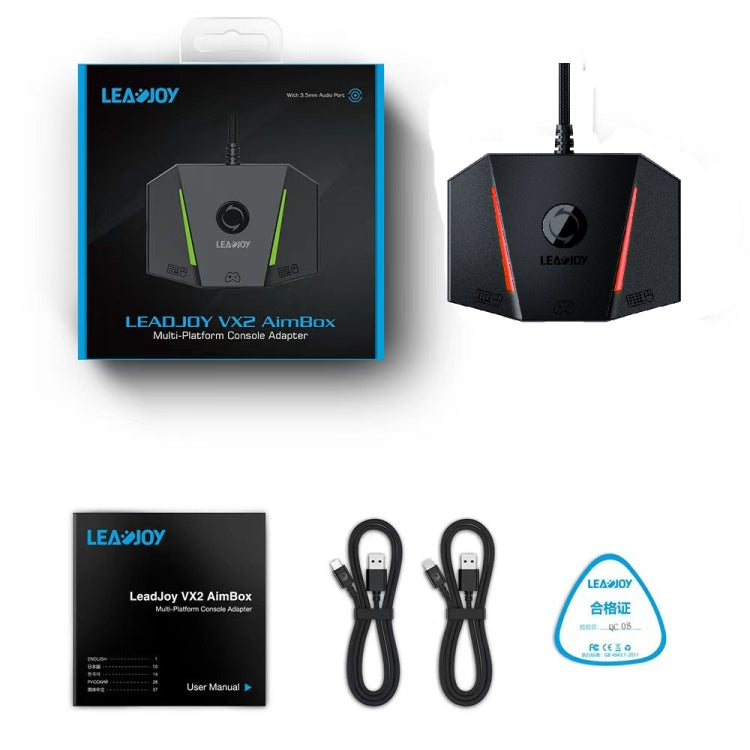 Keyboard & Mouse Converter – GameSir LeadJoy VX2 AimBox Game Console Keyboard Mouse Converter for...