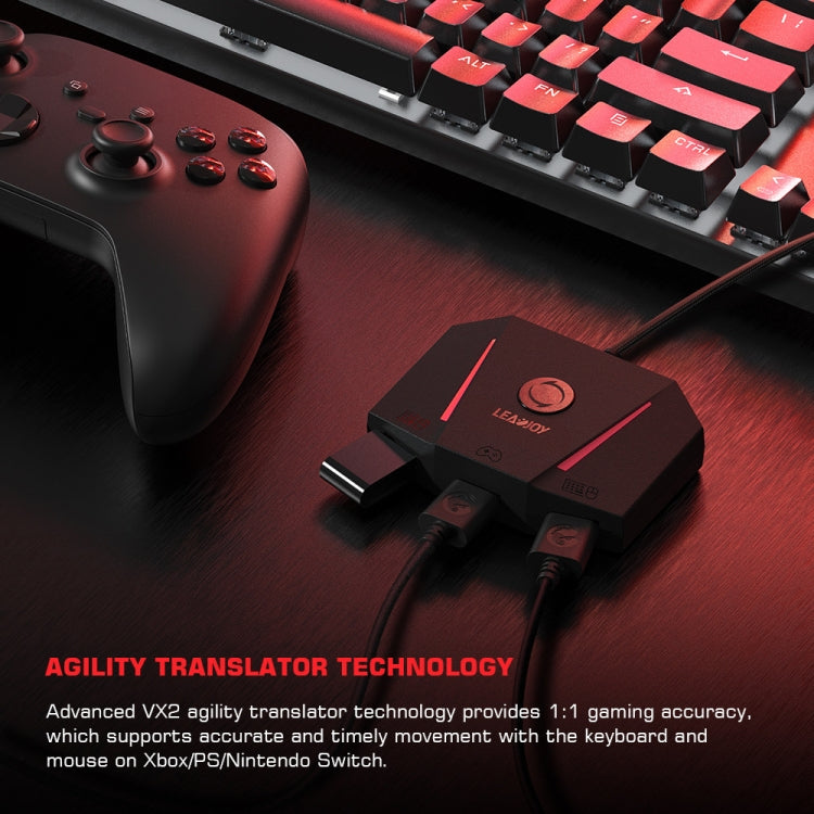Keyboard & Mouse Converter – GameSir LeadJoy VX2 AimBox Game Console Keyboard Mouse Converter for...
