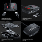 Keyboard & Mouse Converter – GameSir LeadJoy VX2 AimBox Game Console Keyboard Mouse Converter for...