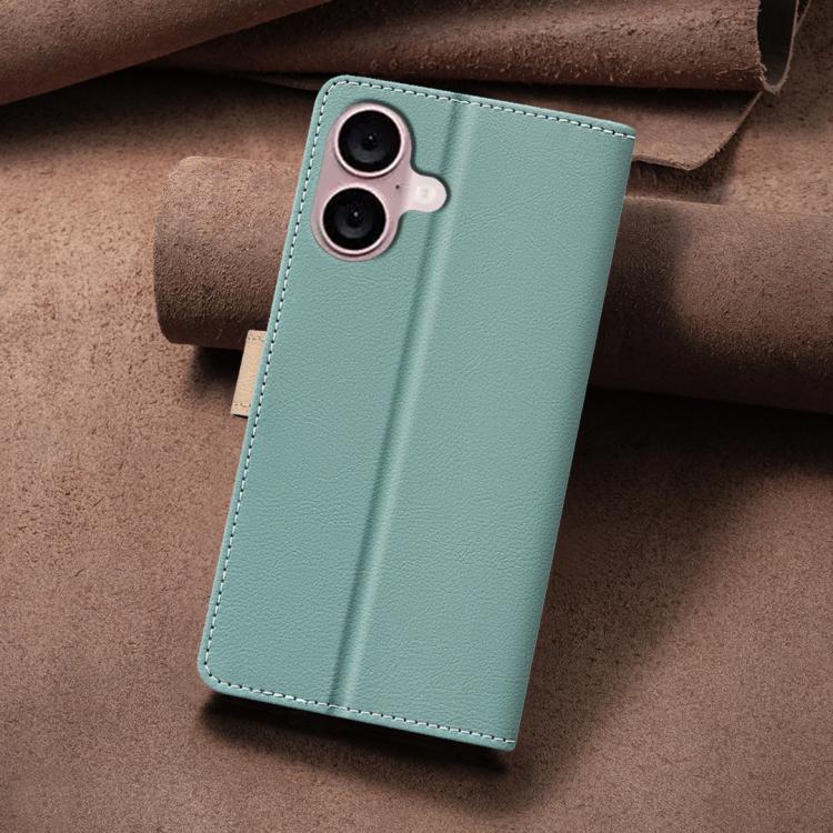 Color Matching RFID Anti-theft Leather Phone Case, For iPhone 16, For iPhone 15 Pro Max, For iPhone 15 Pro, For iPhone 15 Plus / 14 Plus