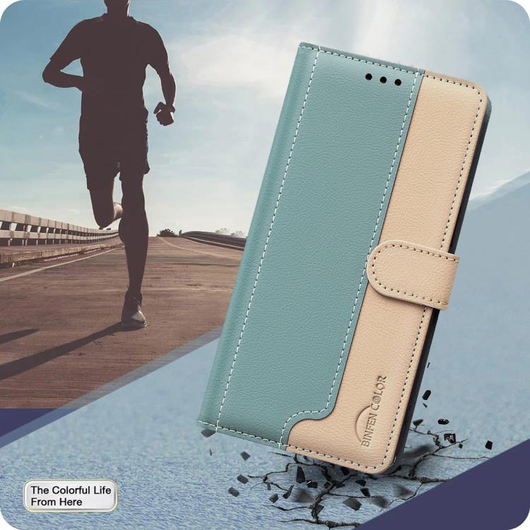 Color Matching RFID Anti-theft Leather Phone Case, For iPhone 16, For iPhone 15 Pro Max, For iPhone 15 Pro, For iPhone 15 Plus / 14 Plus
