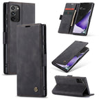 CaseMe Multifunctional Horizontal Flip Leather Case, with Card Slot & Holder & Wallet, For Samsung Galaxy Note20, For Samsung Galaxy Note20 Ultra For Samsung Galaxy Note20 Black
