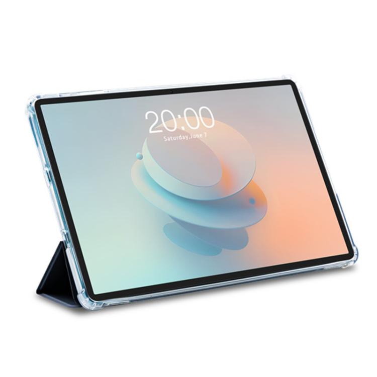 Anti-slip Texture Smart Tablet Leather Folio Case – Leather, For Teclast P50AI, For Teclast T65 Max, For Teclast T50 HD / T50 Max