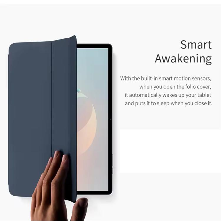 Anti-slip Texture Smart Tablet Leather Folio Case – Leather, For Teclast P50AI, For Teclast T65 Max, For Teclast T50 HD / T50 Max