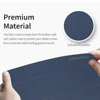 Anti-slip Texture Smart Tablet Leather Folio Case – Leather, For Teclast P50AI, For Teclast T65 Max, For Teclast T50 HD / T50 Max